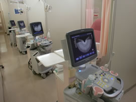 内診室の超音波診断装置　1階